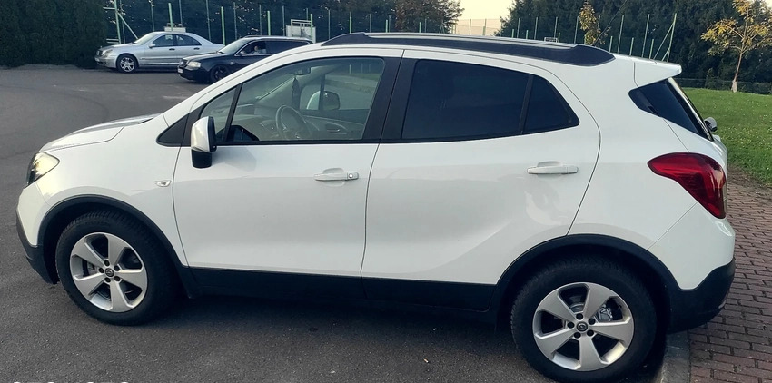 Opel Mokka cena 48500 przebieg: 155000, rok produkcji 2015 z Brzozów małe 704